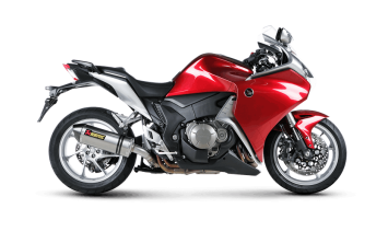 Akrapovic Slip-on Line Titanium Einddemper met E-keur Honda VFR 1200 F 2010 - 2015
